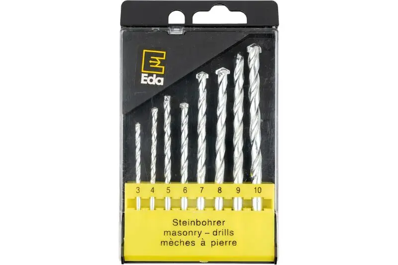 EDA Brocas com Ponta de Vídia 8 Peças ｜ 5TW